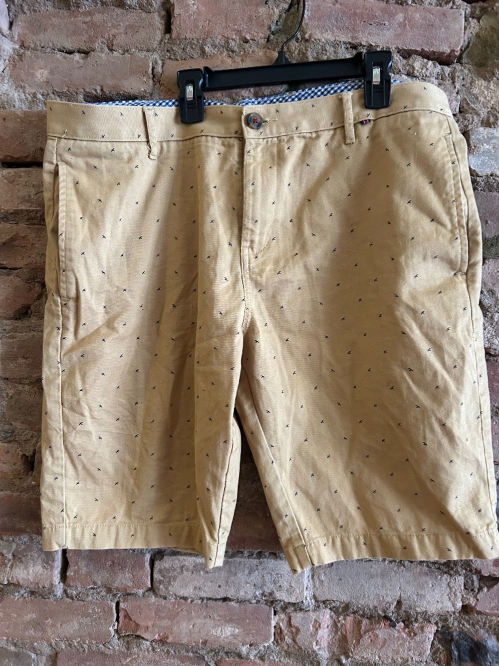 Louis Philippe tan shorts